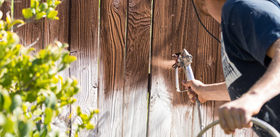 Fence Staining